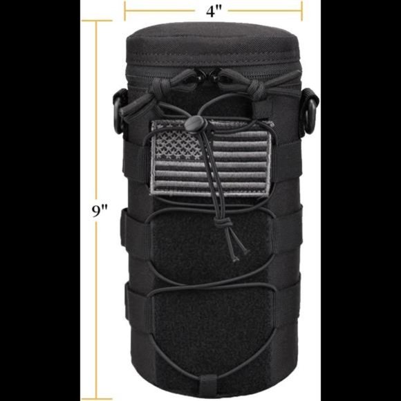 Water Bottle Pouch Molle Tactical Holder Storage Bag for 32oz - Picture 3 of 7